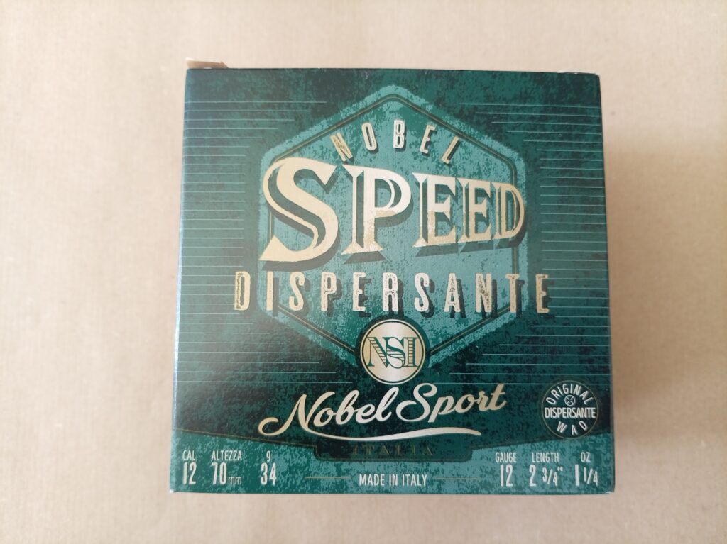 NOBEL SPORT ITALIA MUNIZIONE DA CACCIA SPEED DISPERSANTE.