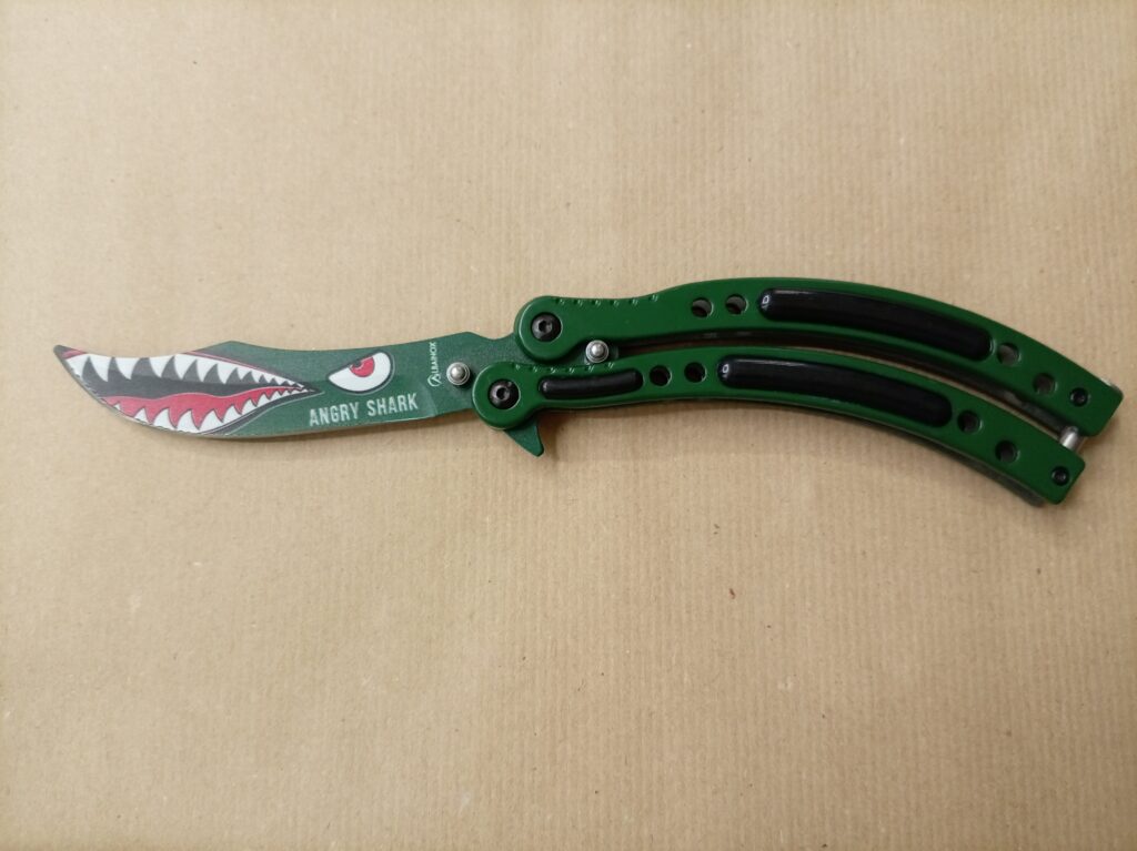 ALBAINOX BUTTERFLY ANGRY SHARK COD. 02187