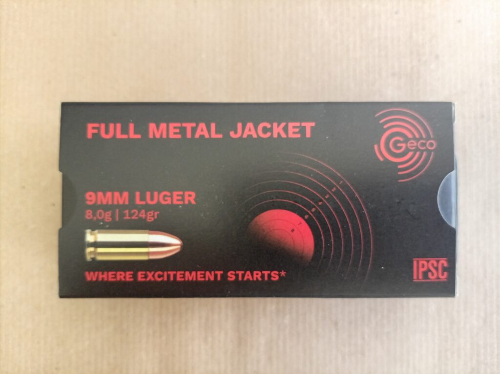 GECO MUNIZIONI PER PISTOLA