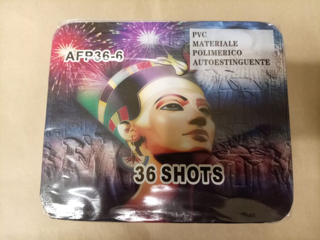 ALLEVI FUOCHI ARTIFICIO 36 LANCI.