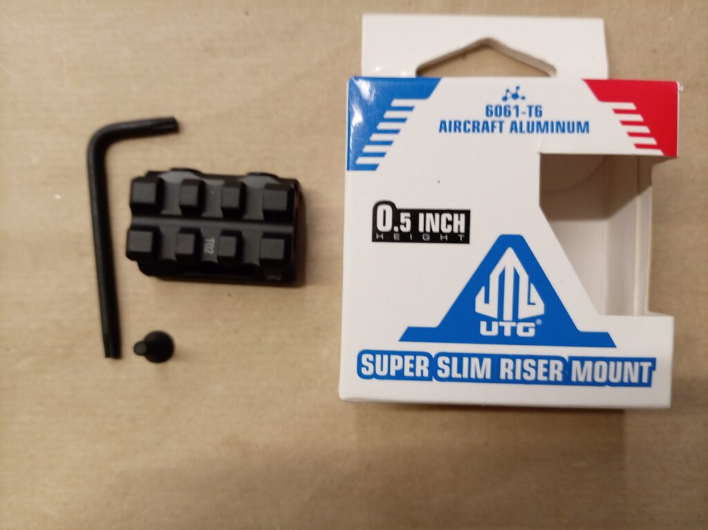 UTG SUPER SLIM RISER MOUNT